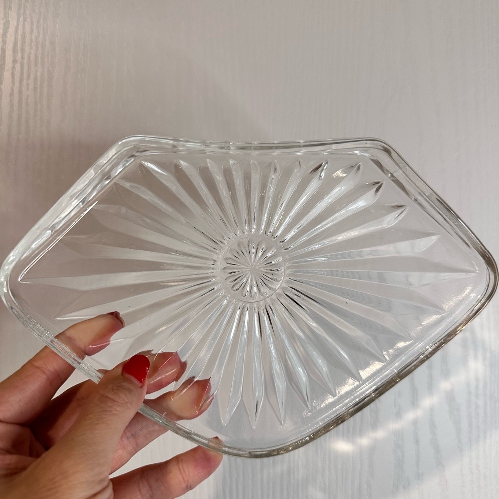 Vintage mid century relish lazy susan (Dishes only) set of 4